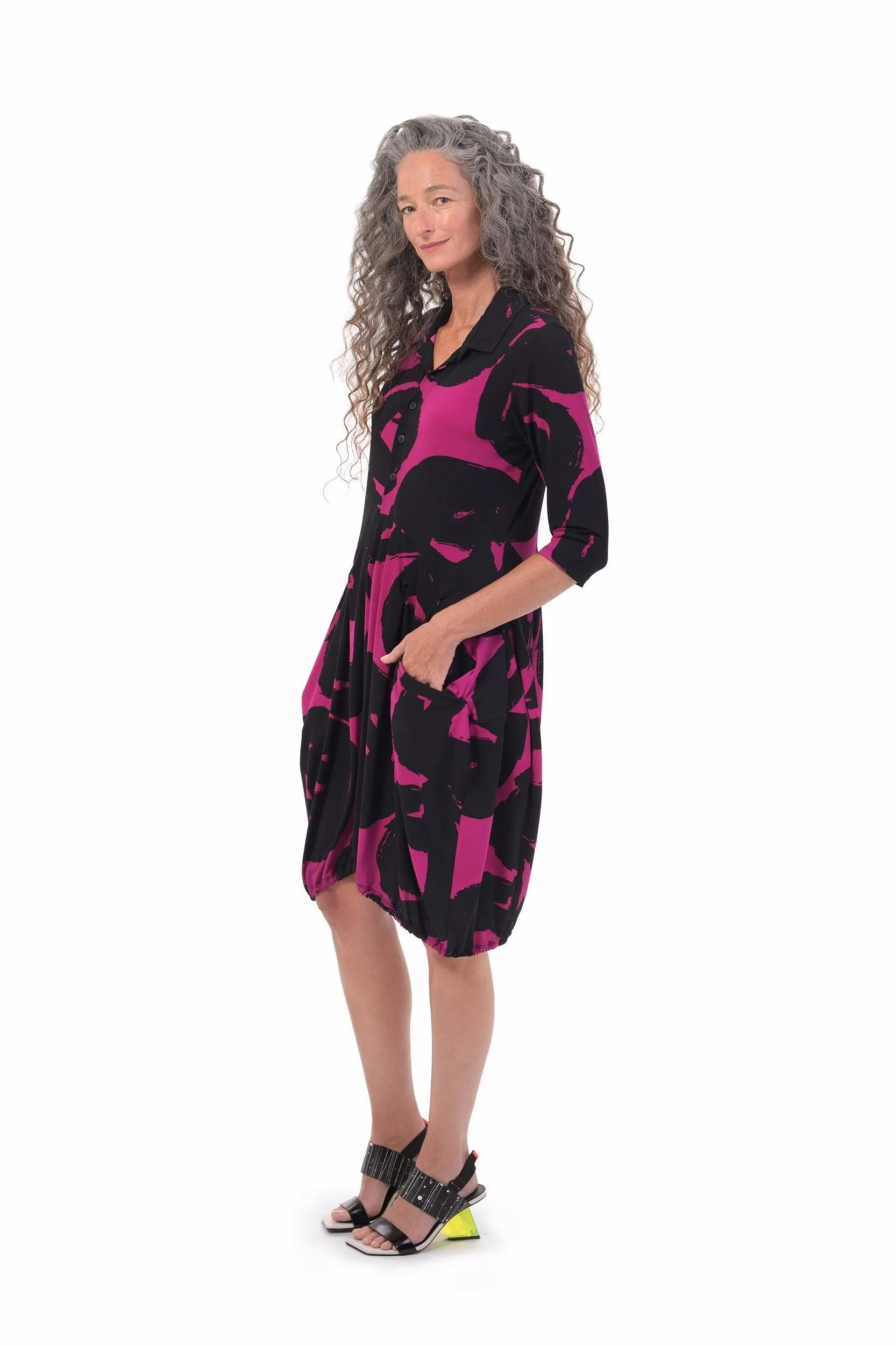 Art Print Wonderful Dress, Violet