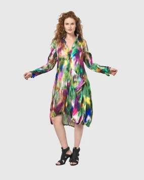 Aurora Wonderful Pocket Dress, Watercolor