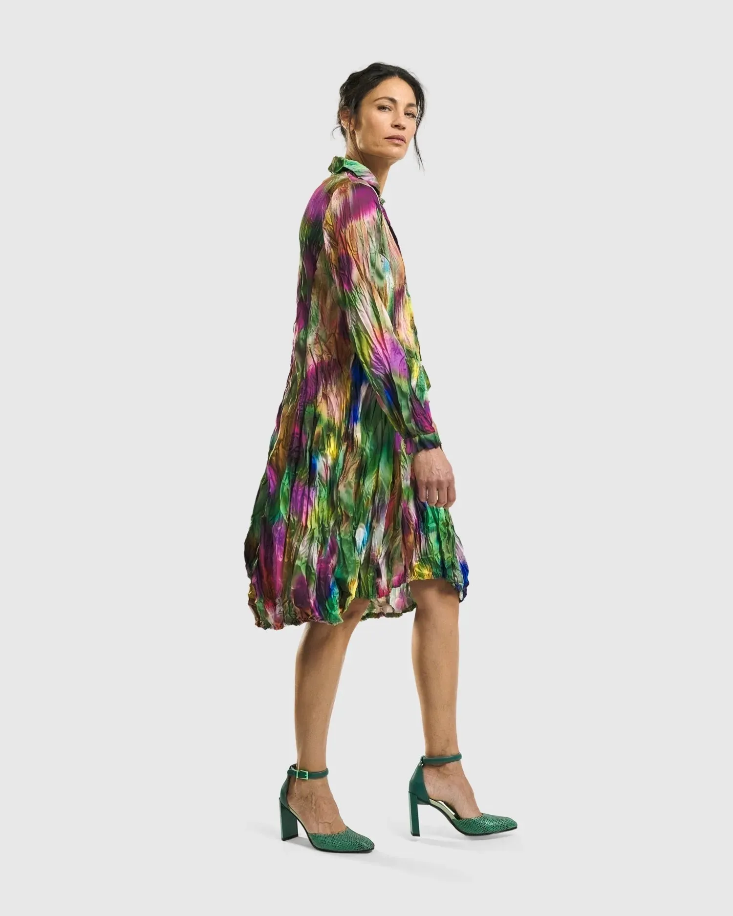 Aurora Wonderful Pocket Dress, Watercolor