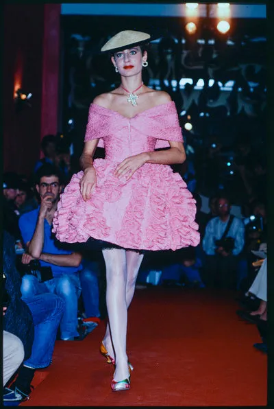 Christian Lacroix Spring 1988 Demi Couture Pouf Dress