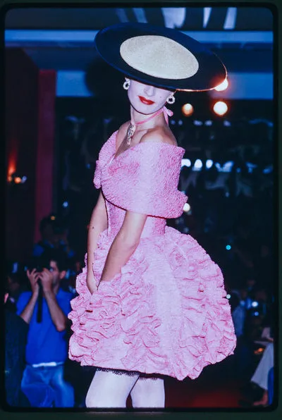 Christian Lacroix Spring 1988 Demi Couture Pouf Dress