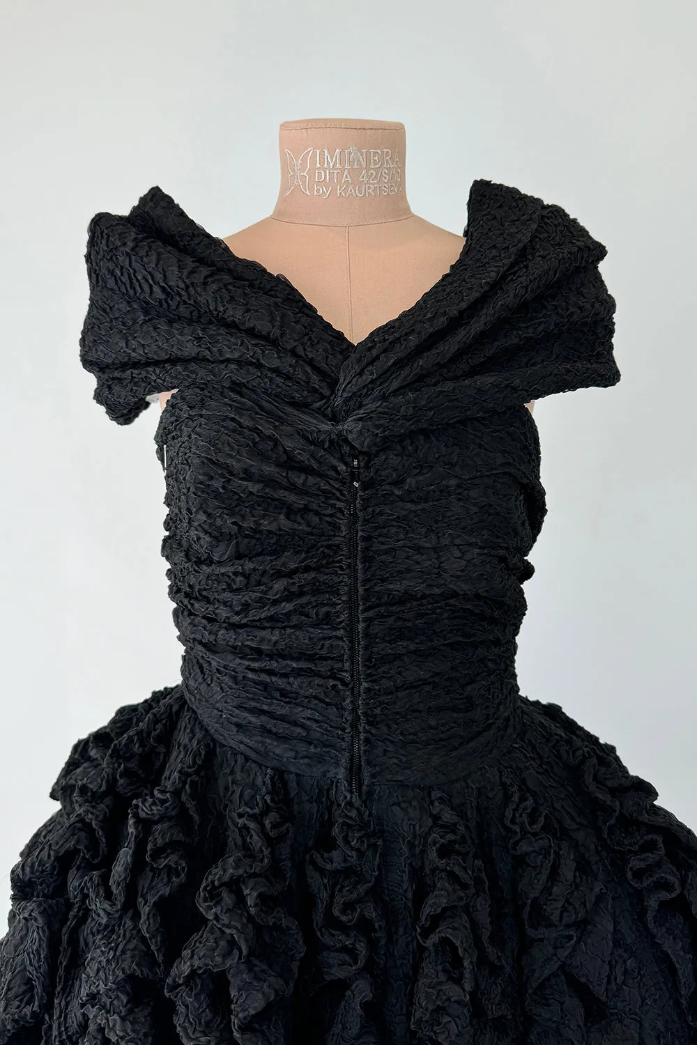 Christian Lacroix Spring 1988 Demi Couture Pouf Dress