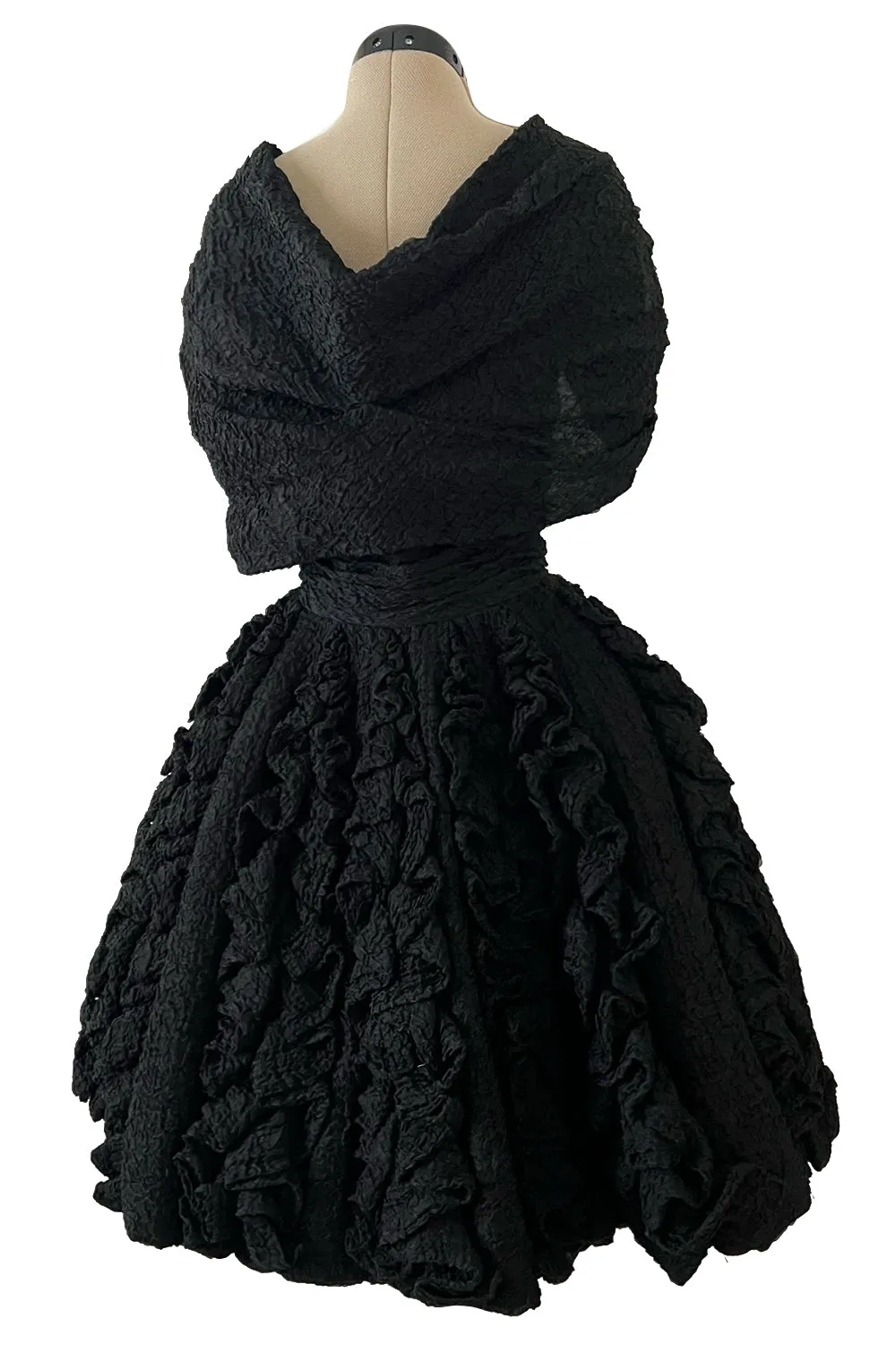 Christian Lacroix Spring 1988 Demi Couture Pouf Dress