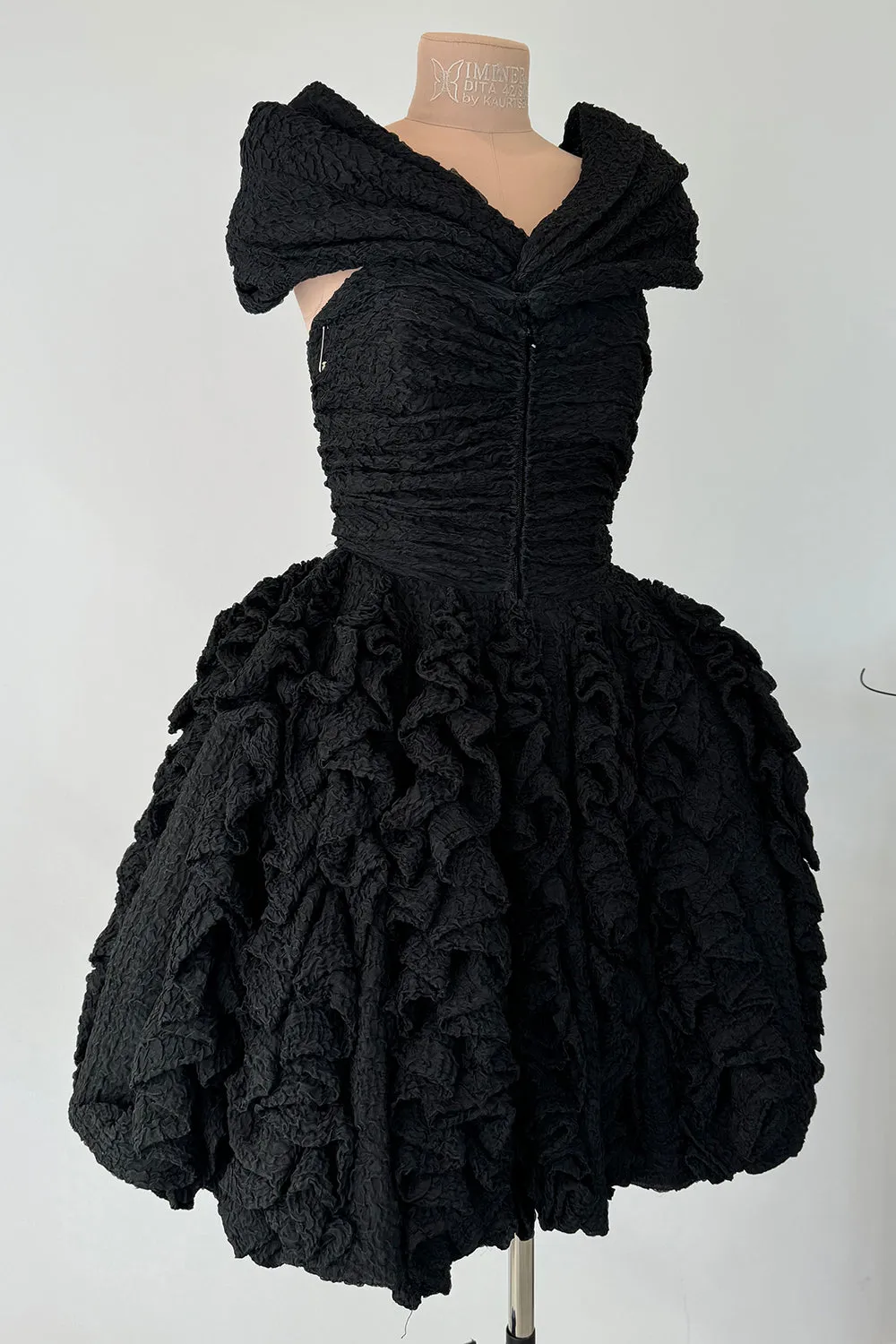 Christian Lacroix Spring 1988 Demi Couture Pouf Dress