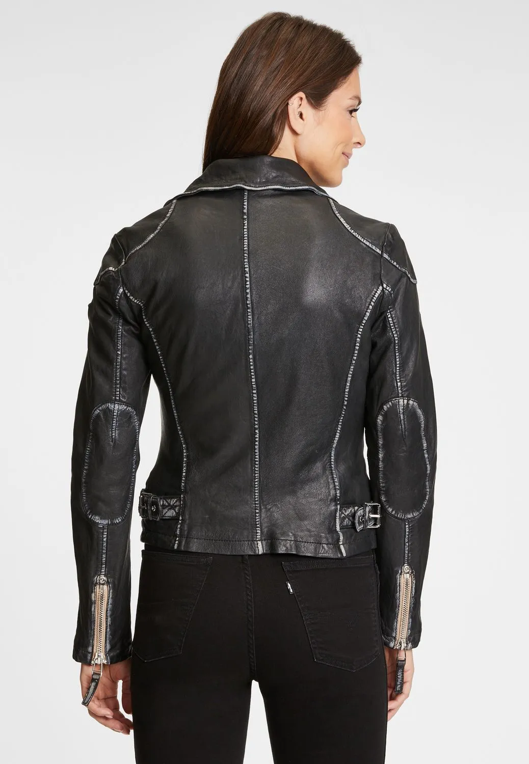 GIPSY | Lederjacke - PGG LULV | BLACK