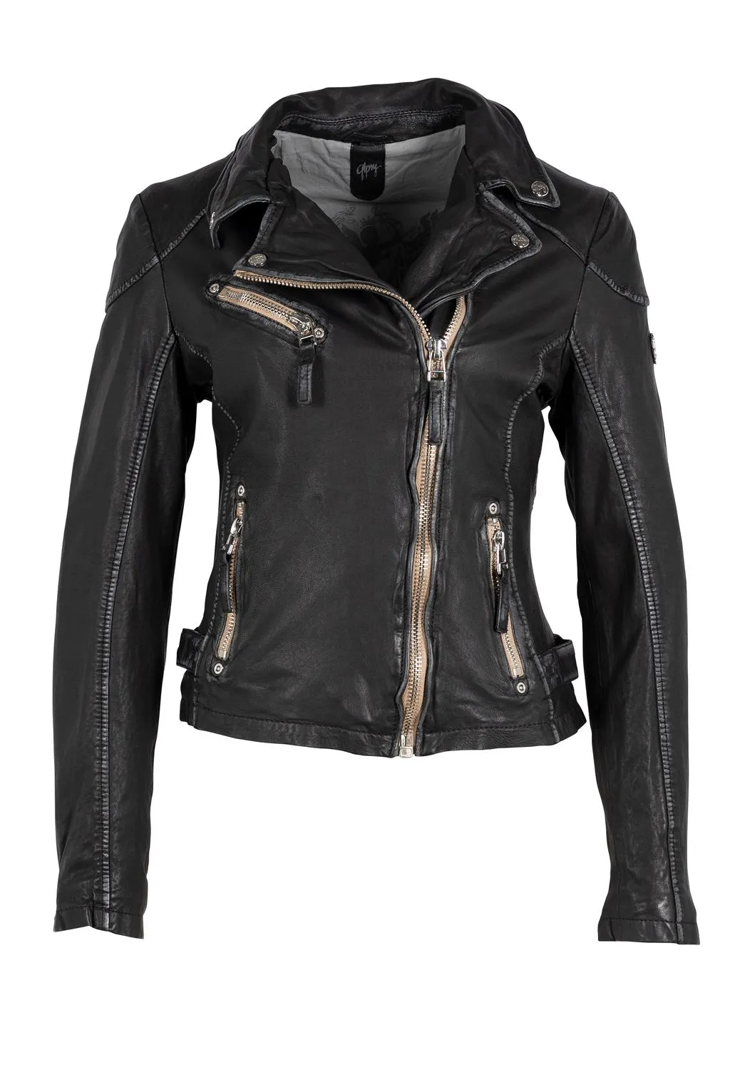 GIPSY | Lederjacke - PGG LULV | BLACK