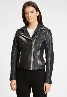 GIPSY | Lederjacke - PGG LULV | BLACK