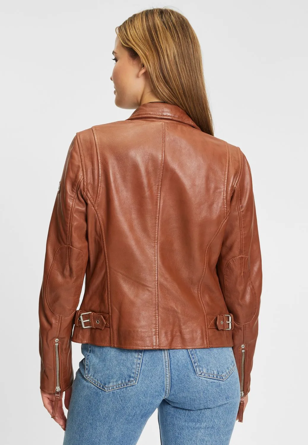 GIPSY | Lederjacke - PGG-W14-LEGV | COGNAC