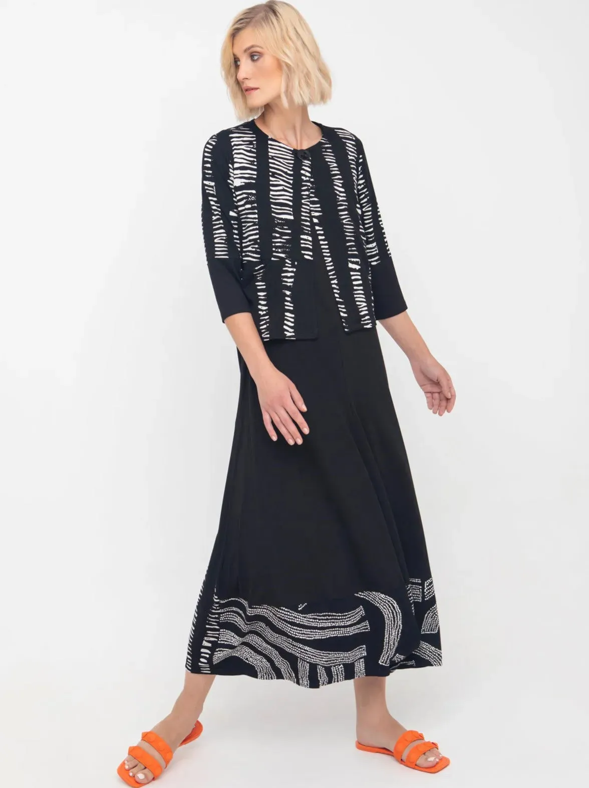 Ozai N Ku Bliss Sleeveless Maxi Dress, Black