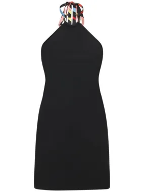 Pucci   Crepe mini halter dress 