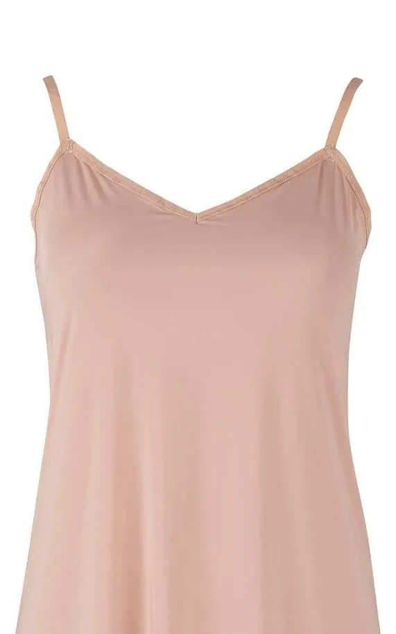 Saint Tropez - Nena Adjustable Strap Slip Dress In Nude