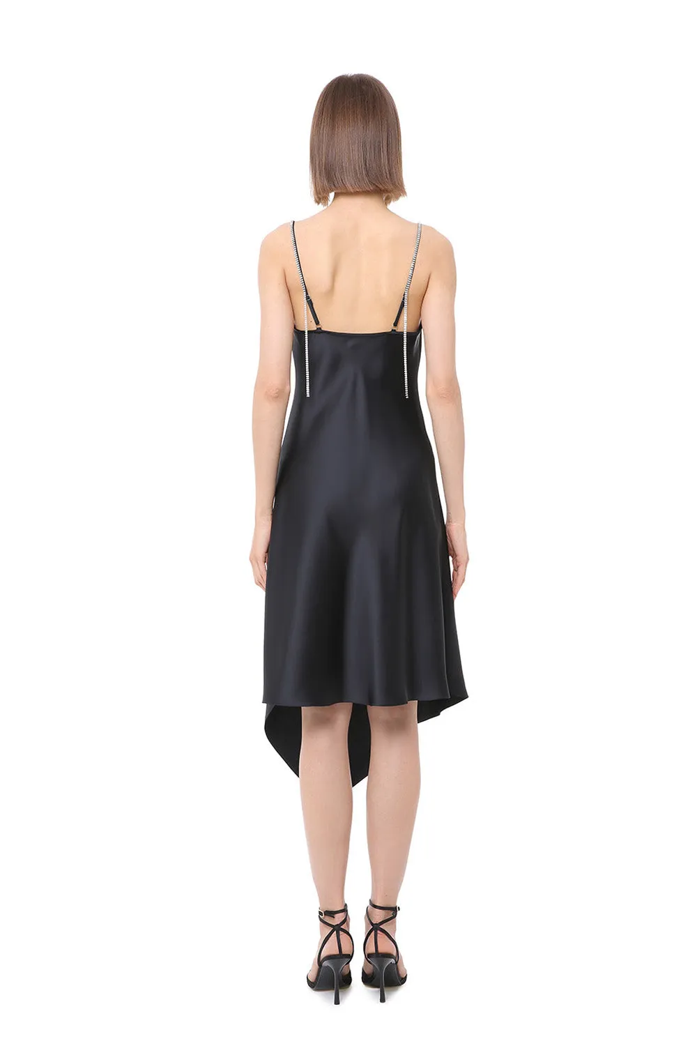 Taya Asymmetrical Slip Dress