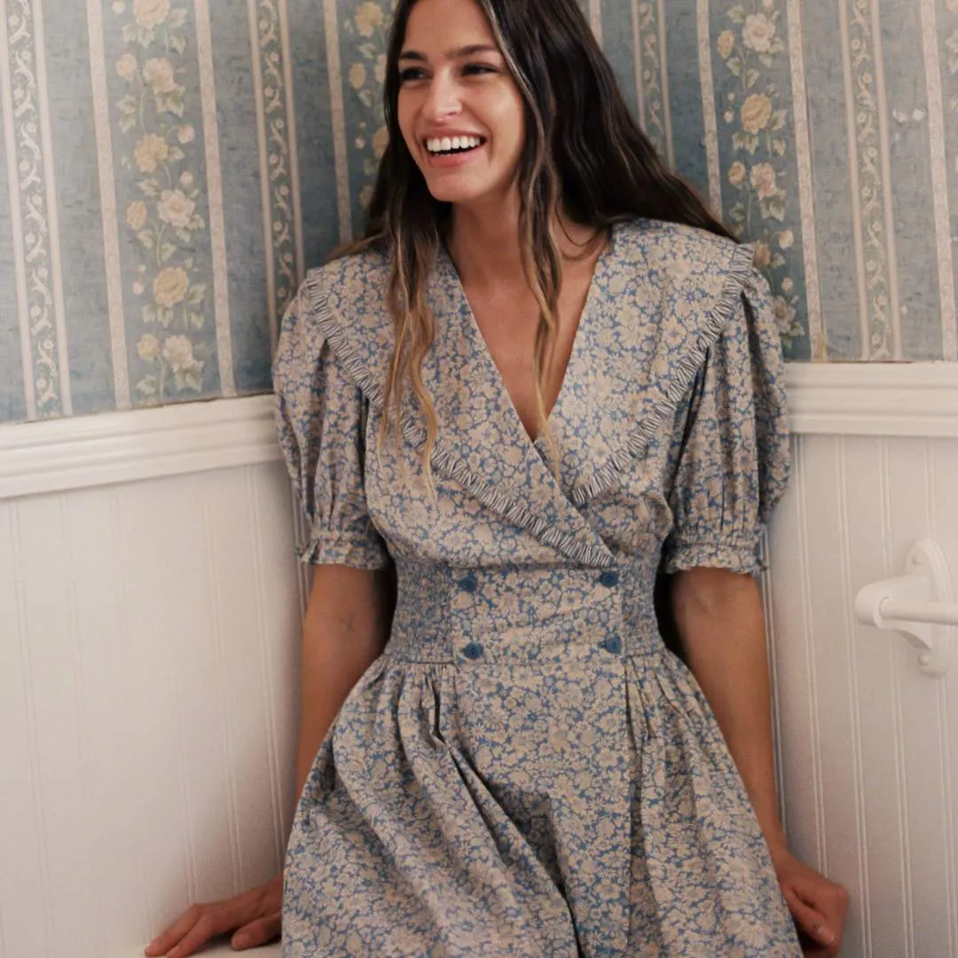 The Liliana Dress | Daisy Blue